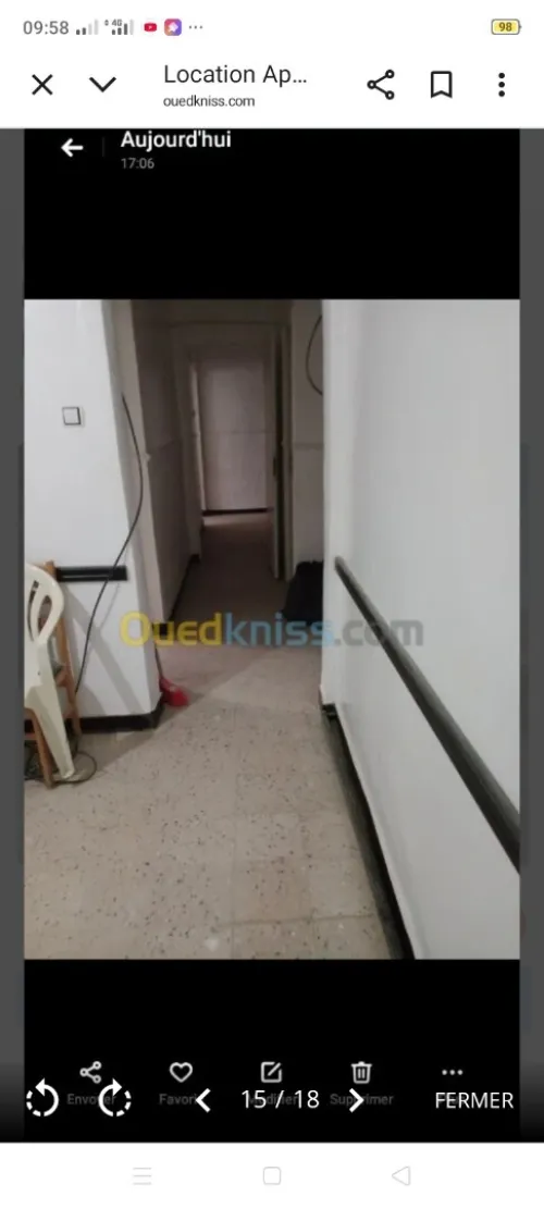 Location bien immobilier Mostaganem Mostaganem