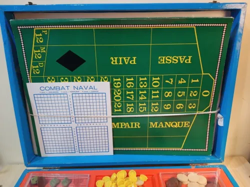 Mallette multi-jeux vintage 