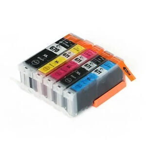 5 cartouches canon compatible PGI- 670 XL 