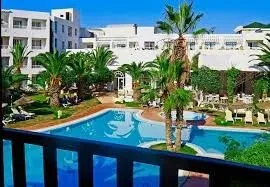 7JOURS 6NUITS HOTEL HELLO HAMMAMET YESMINE  HEBERGEMENT EN DEMI-PENSION