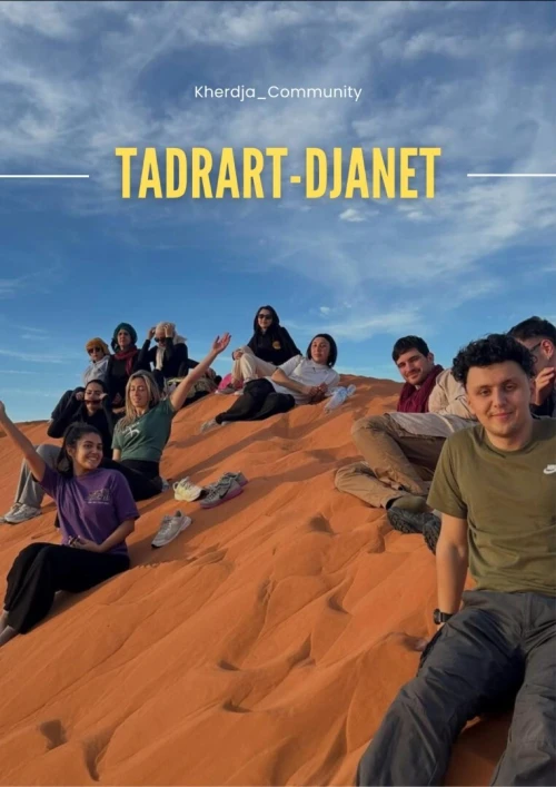 Tadrart Rouge Djanet PAR AVION en mois de Janvier et Fevrier
