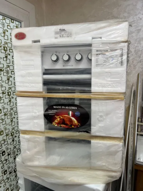 Cuisinière DIGITECH 4 feux blanche