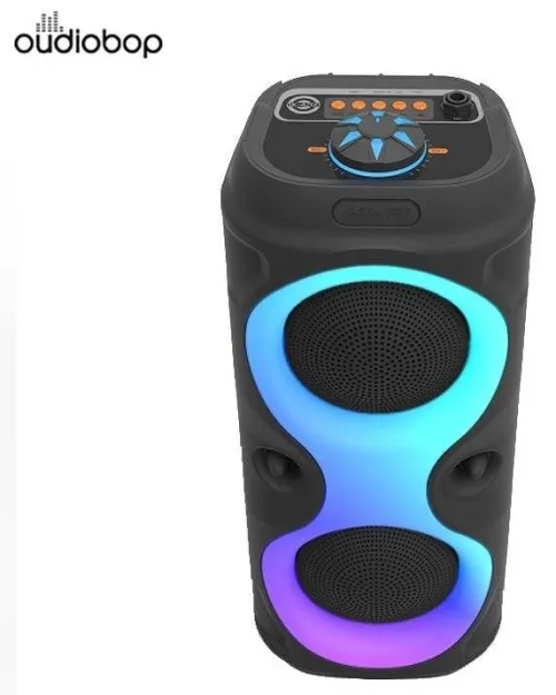 HAUT PARLEUR OUDIOBOP PORTABLE BK-4260 / BK-4262 / BK-4263 BLUETOOTH + USB (ALIMENTATION & LECTURE) + LED RGB + FM