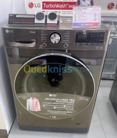 PROMO machine a laver LG 10.5kg 15kg