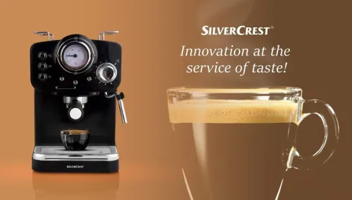CM5013-CE . SILVERCRESTCafetière 20 bar 1100w disponible