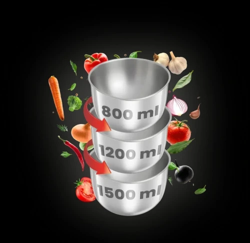 Hachoir NARDI 350 W Inox  Bleu NHA100XBL