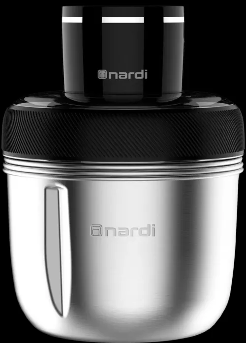 Hachoir NARDI 5en1 350 w Inox Noir NHA100XB