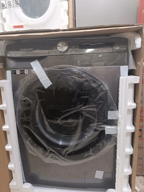 Samsung Lave-linge Graphite Addwash & Eco Bubble WW90T554DAN/S1 9KG