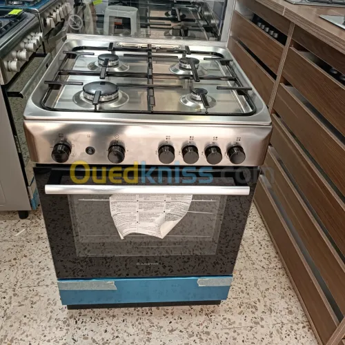 CUISINIERE  ORIGINALE ARISTON INOX 60CM CATALYSE GAZ/GAZ - A6GGC1E X EX