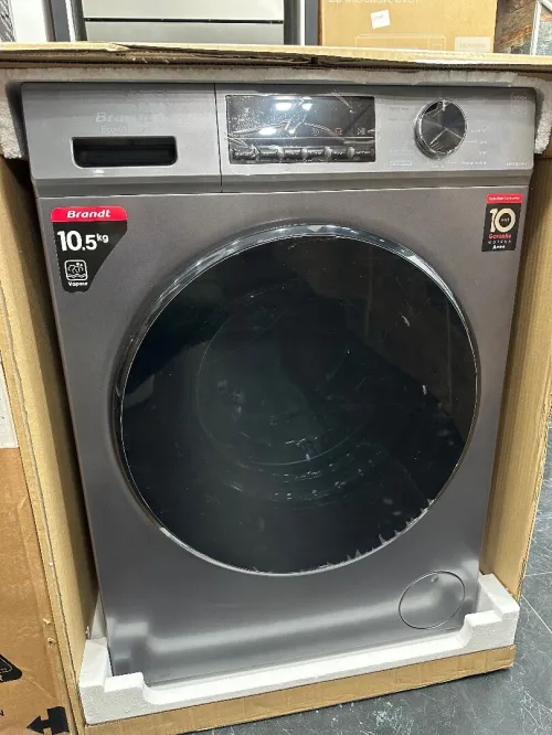 Machine a laver Brandt  Hublot BWF104K1QSL 10,5 kg Eco Inverter gris