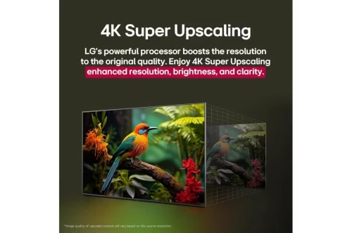 Télévision 65" LG NanoCell AI NANO80 4K Smart TV AI Magic remote HDR10 webOS25 2025 65NANO80A6A
