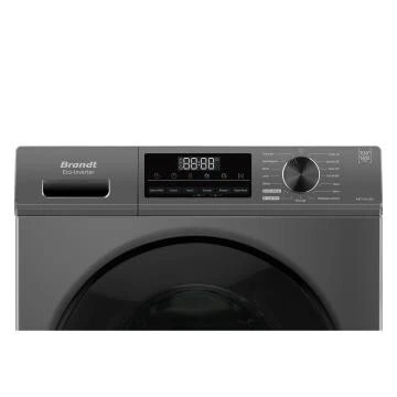 Machine a laver Brandt  Hublot BWF104K1QSL 10,5 kg Eco Inverter gris