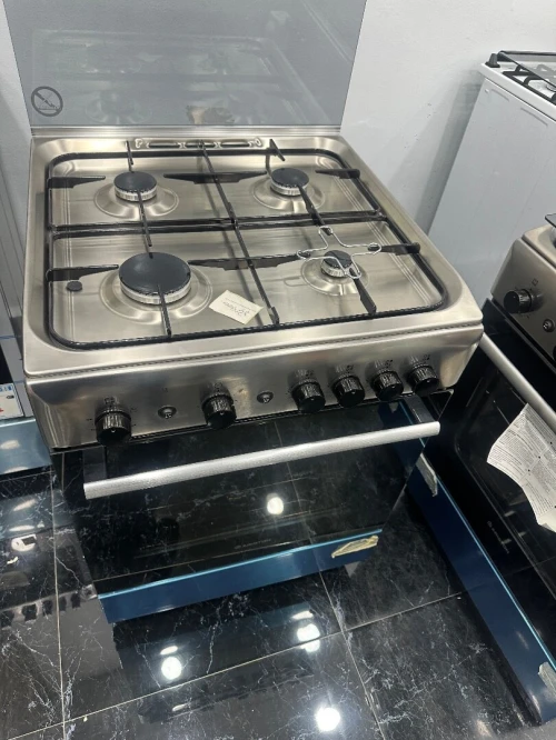 Cuisinière Ariston original Ariston A6gg1f (X) Ex Gas Cooker  à gaz  acier inoxydable grillé, argent