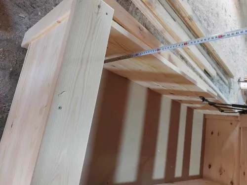 Sommier en bois (fabrication) 