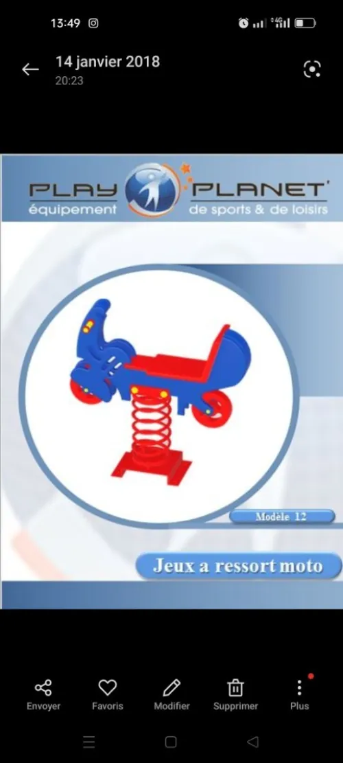 Jeux sur ressort