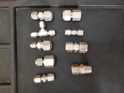 Raccord instrumentation inox 