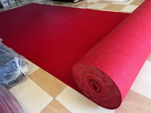 TAPIS DE PASSAGE - ROULEAU MOQUETTE - STAND INTERIEUR & EXTERIEUR