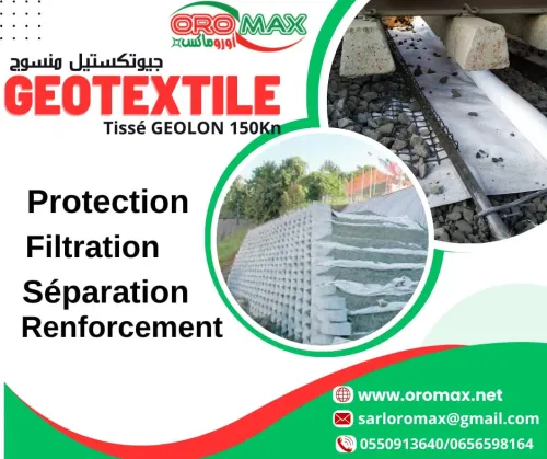GEOTEXTILE tissu non tissé 150KN 
