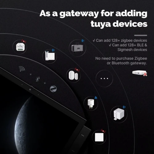 Panneau de commande pour maison intelligente Tuya, écran tactile 10 pouces, Bluetooth Zigbee