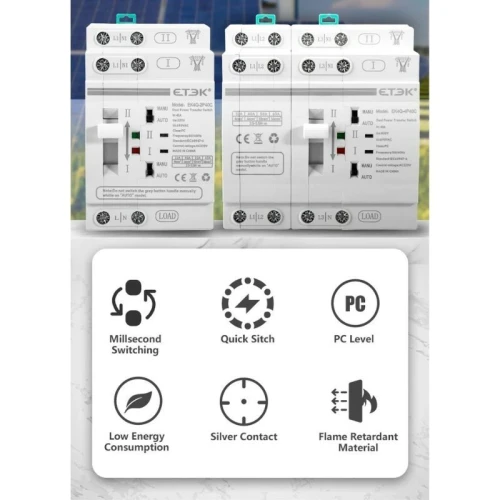 Inverseur de source 2P et 4P 63A