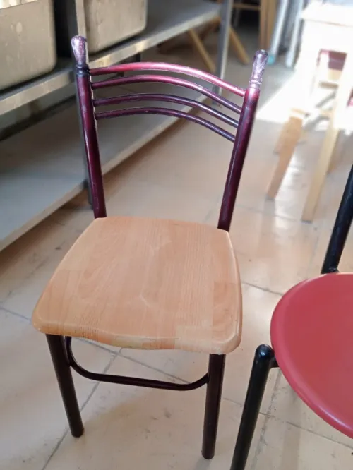 Table et Chaises Bois/Metalique