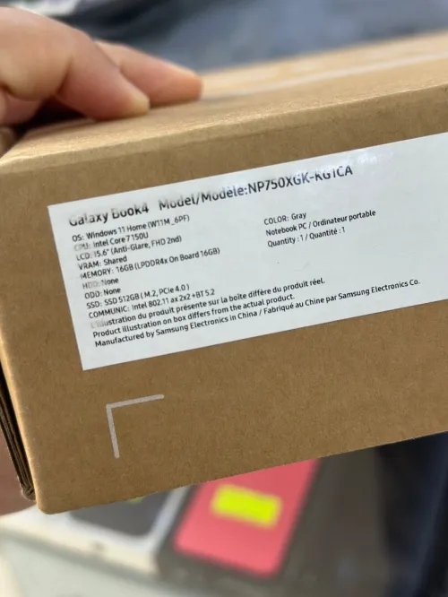 SAMSUNG GALAXY BOOK4 16/512GB SSD