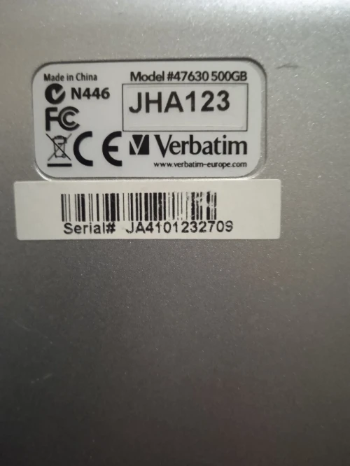 disque dur externe western Union VERBATIM