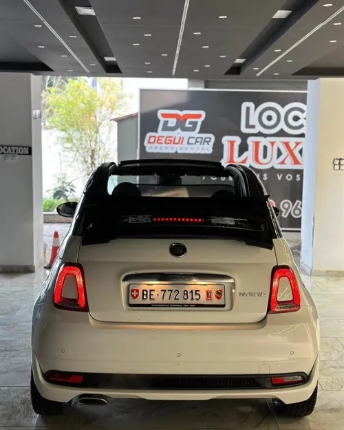location de voiture  FIAT 500 CABRIOLET