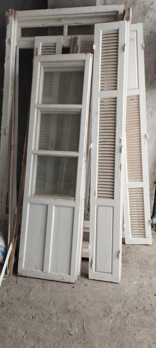 3 Portes balcon avec persienne