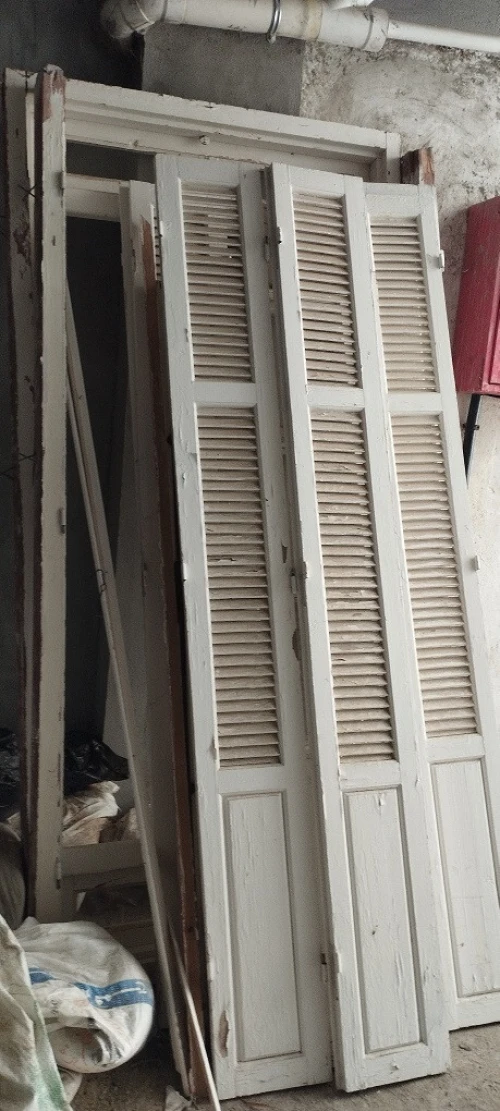 3 Portes balcon avec persienne