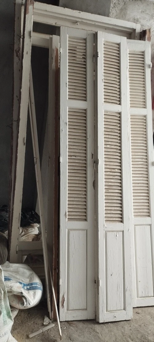 3 Portes balcon avec persienne