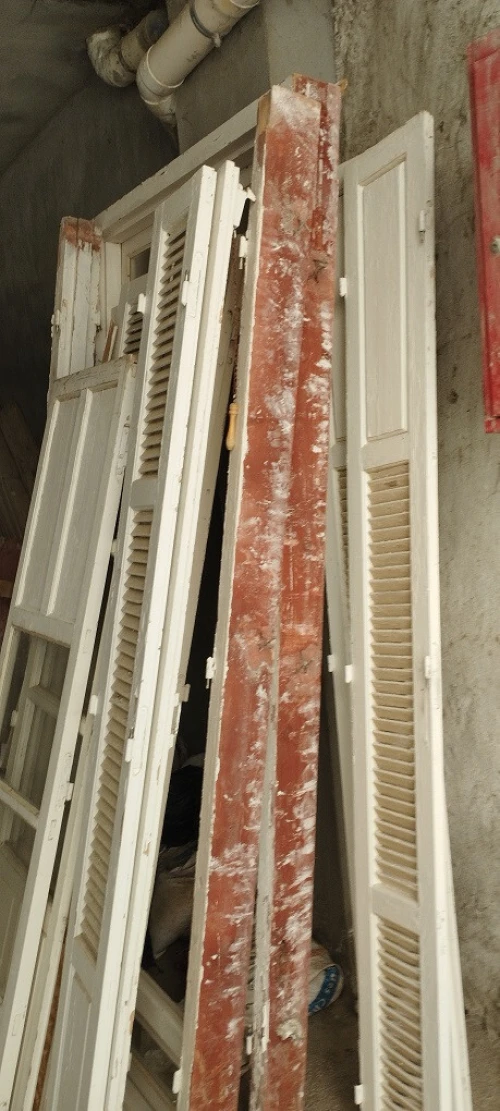 3 Portes balcon avec persienne