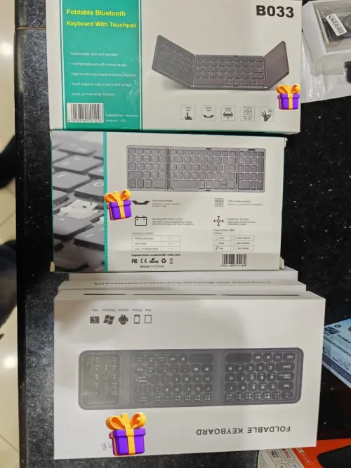 Clavier sans fil et pliable de haut qualité