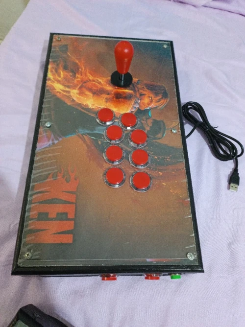 arcade joystick+des buttons