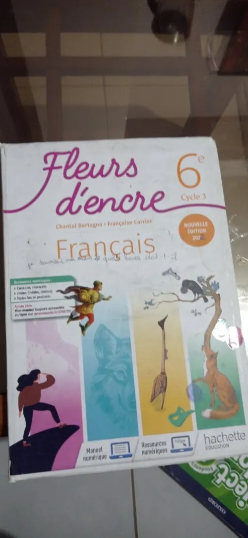 Livre double programme en français 