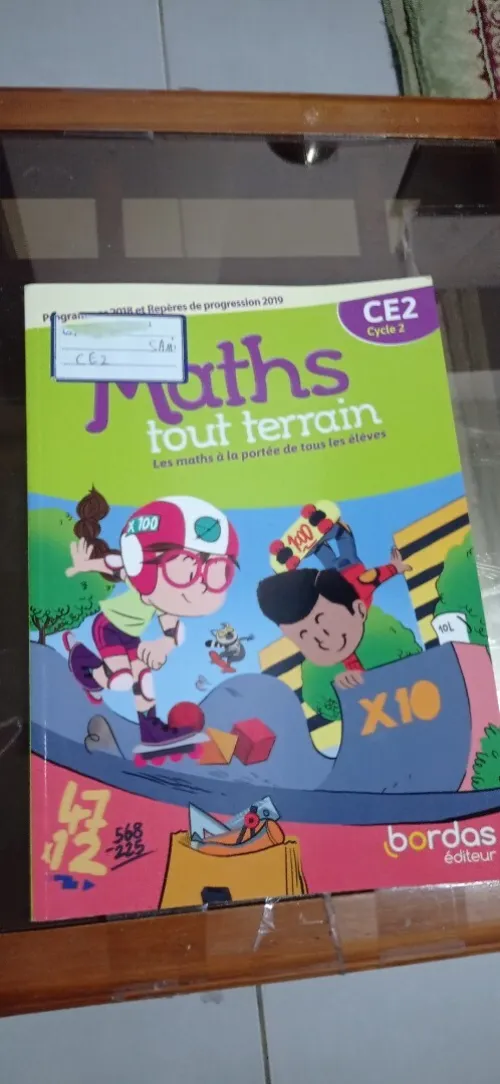 Livre double programme en français 