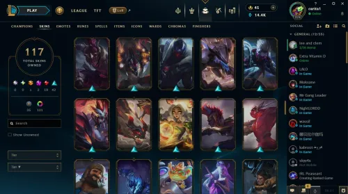 compte league of legend