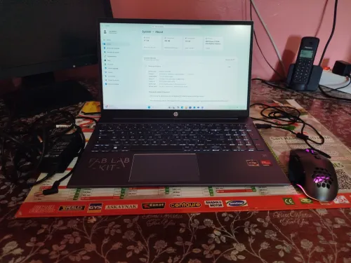 Laptop hp-pavilion r5 4500u
