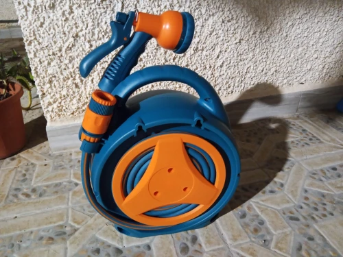 Dévidoir mobile équipé avec tuyau d'arrosage 15 metres 