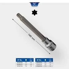 Douille Torx 1/2", longueur 140 mm, T40 BRILLIANT TOOLS