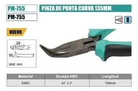 PINCE A BEC COURBE