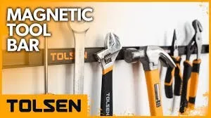 BARRE PORTE OUTILS MAGNETIQUE 600MM TOLSEN