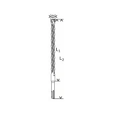 Forets SDS-plus-5 pour perforateur Ø 20 x 450mm BOSCH