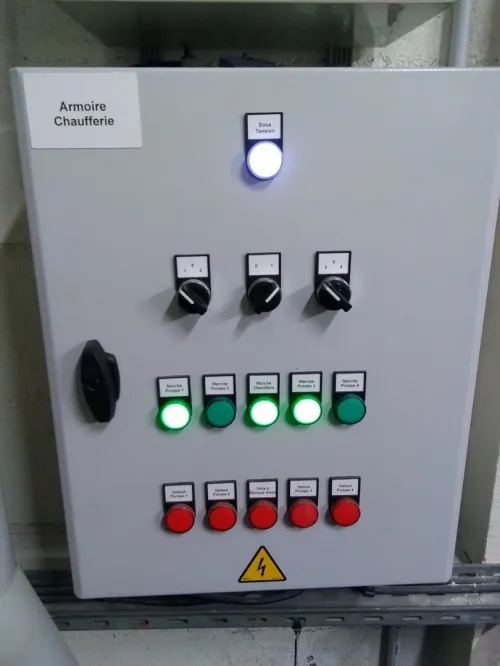Câblage et vente des armoire pompe immergée