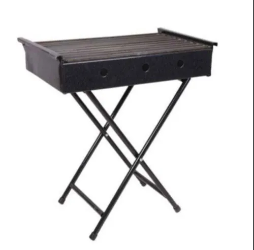 Barbecue à charbon pliable facile à transporter solide
