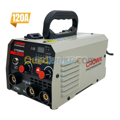 POSTE A SOUDER MIG MMA 120A CROWN