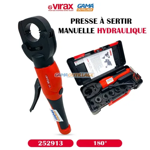 PRESSE À SERTIR MANUELLE HYDRAULIQUE VIRAX