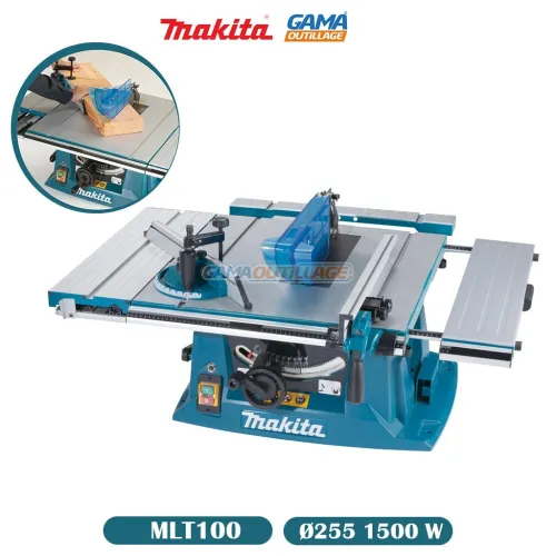 SCIE CIRCULAIRE A TABLE Ø255MM 1500W MAKITA