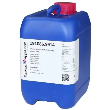 Éthanol 96 absolu 100 % isopropanol 99,9