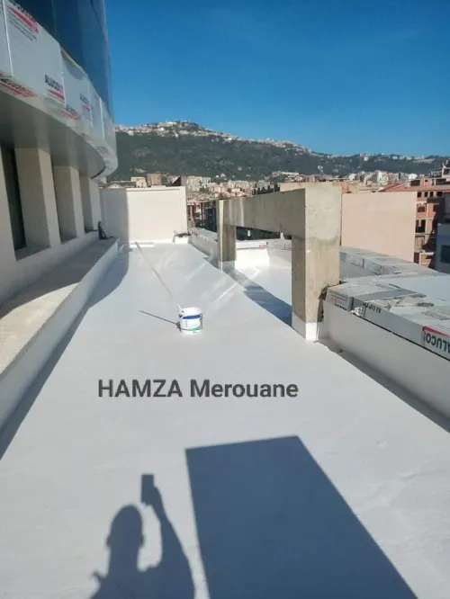 Entreprise de travaux d'Étanchéité liquide avec nouveau système et revêtement de sol